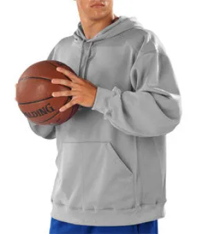 1454 Badger Adult BT5 Performance Fleece Poly Hoodie Silver