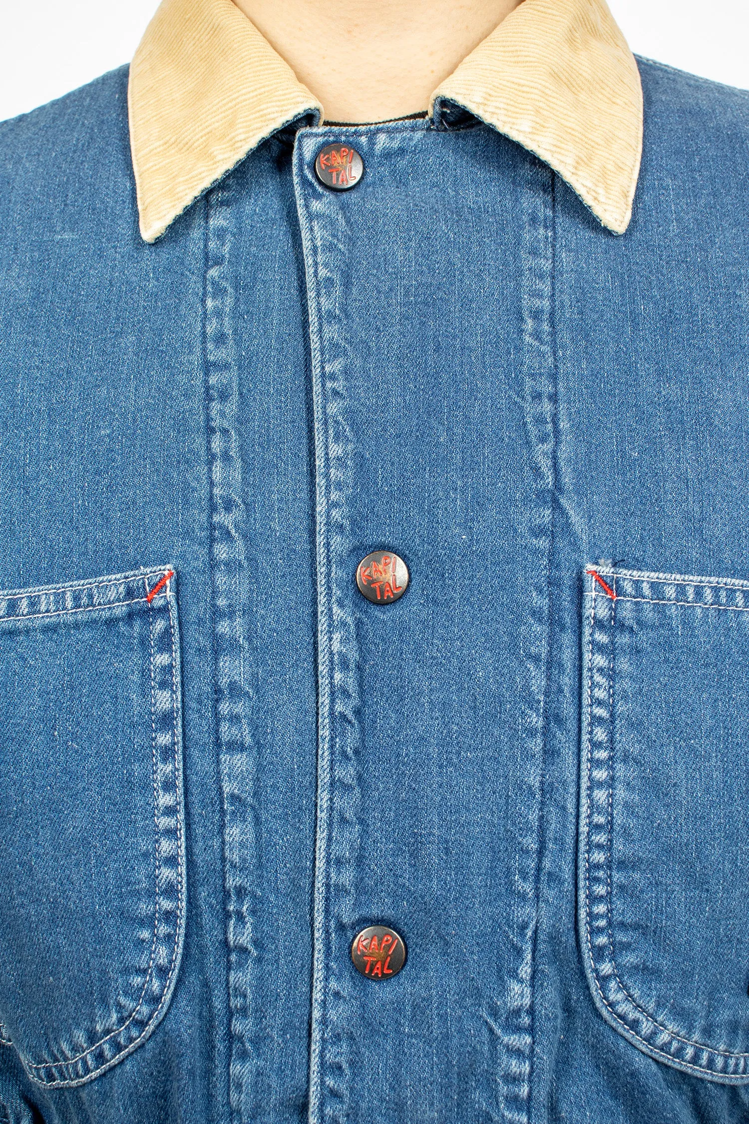 8oz Denim Propeller Coverall Processing