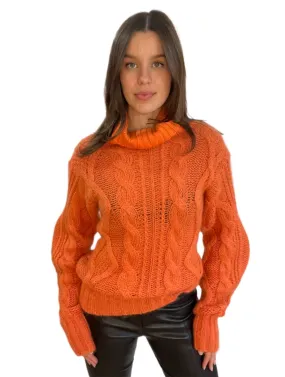 Aalto Orange Knit Jumper. Size: 38