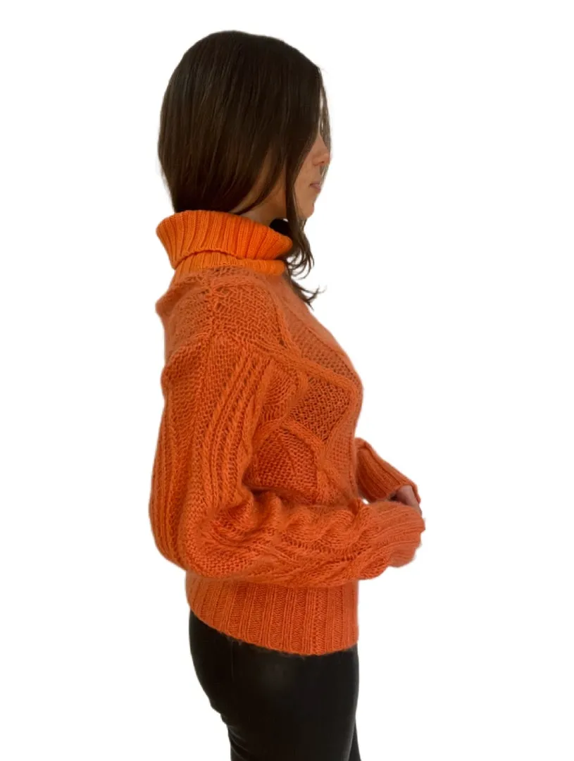 Aalto Orange Knit Jumper. Size: 38