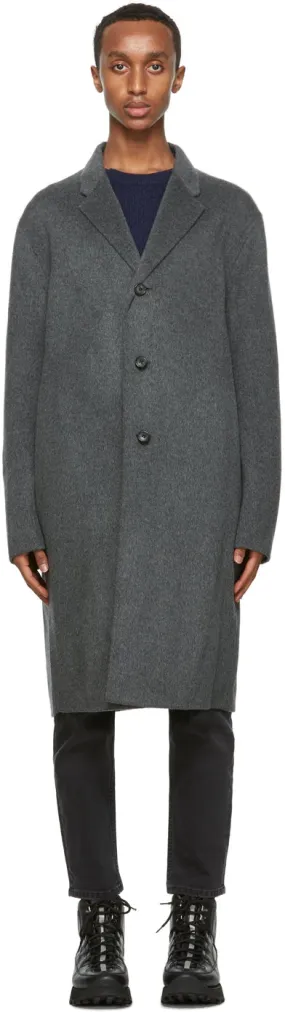 Acne Studios Grey Wool Coat