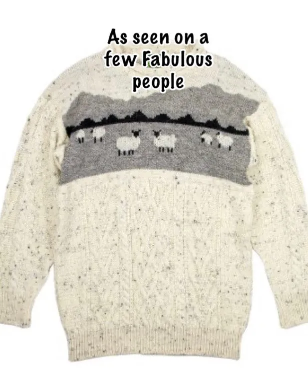 Adults Sheep Aran Jumper 36” only