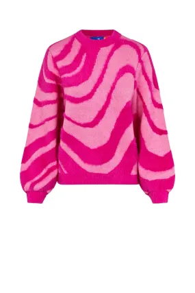 Angela Pullover - Swirl Pink