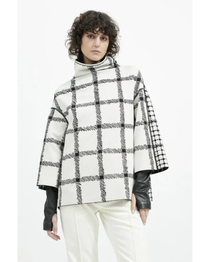 Annette Gortz Vic Reversible Check Pullover