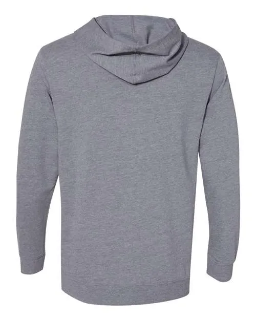 Anvil Unisex Lightweight Terry Hooded Pullover