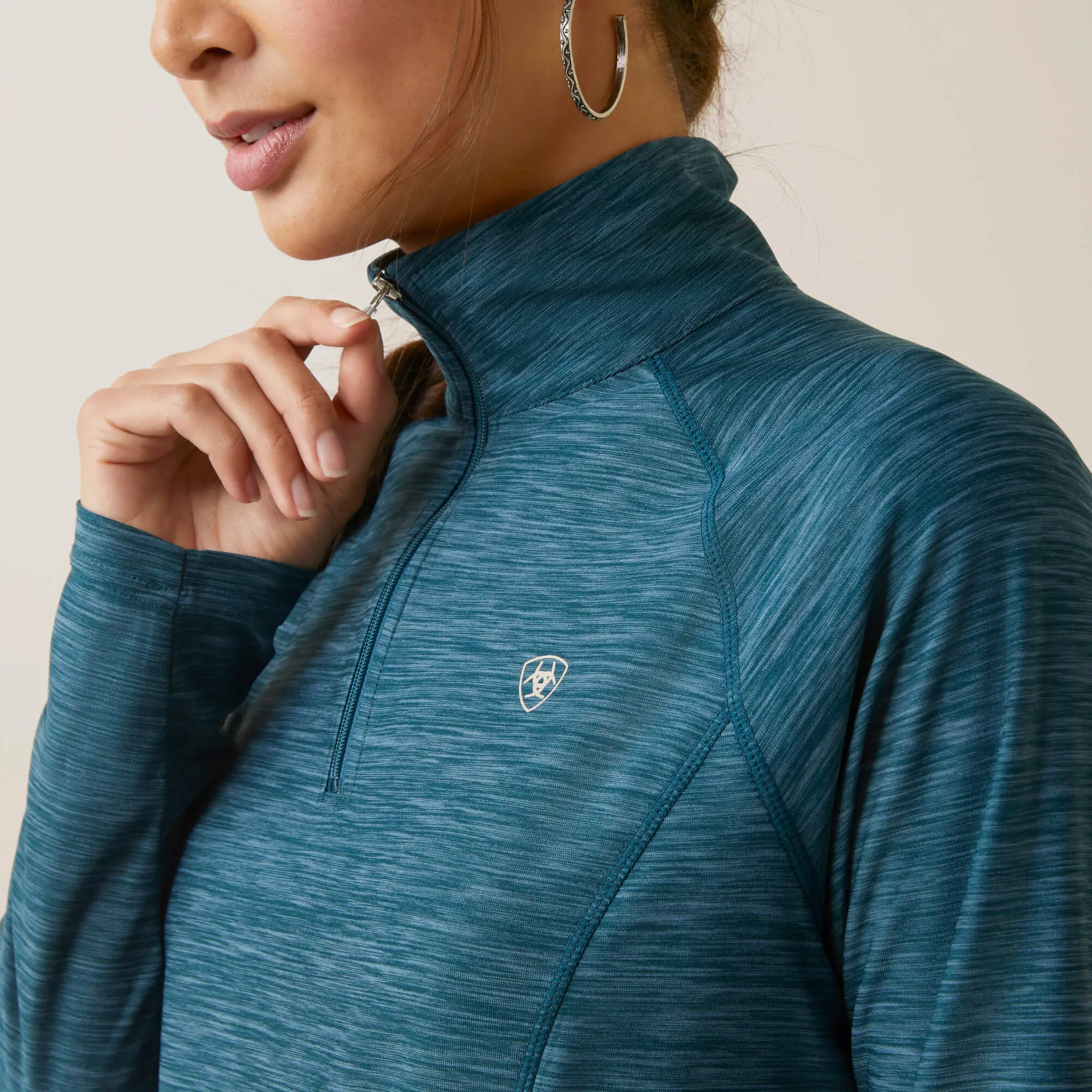 Ariat Women's Reflecting Pond Laguna Quarter Zip Top