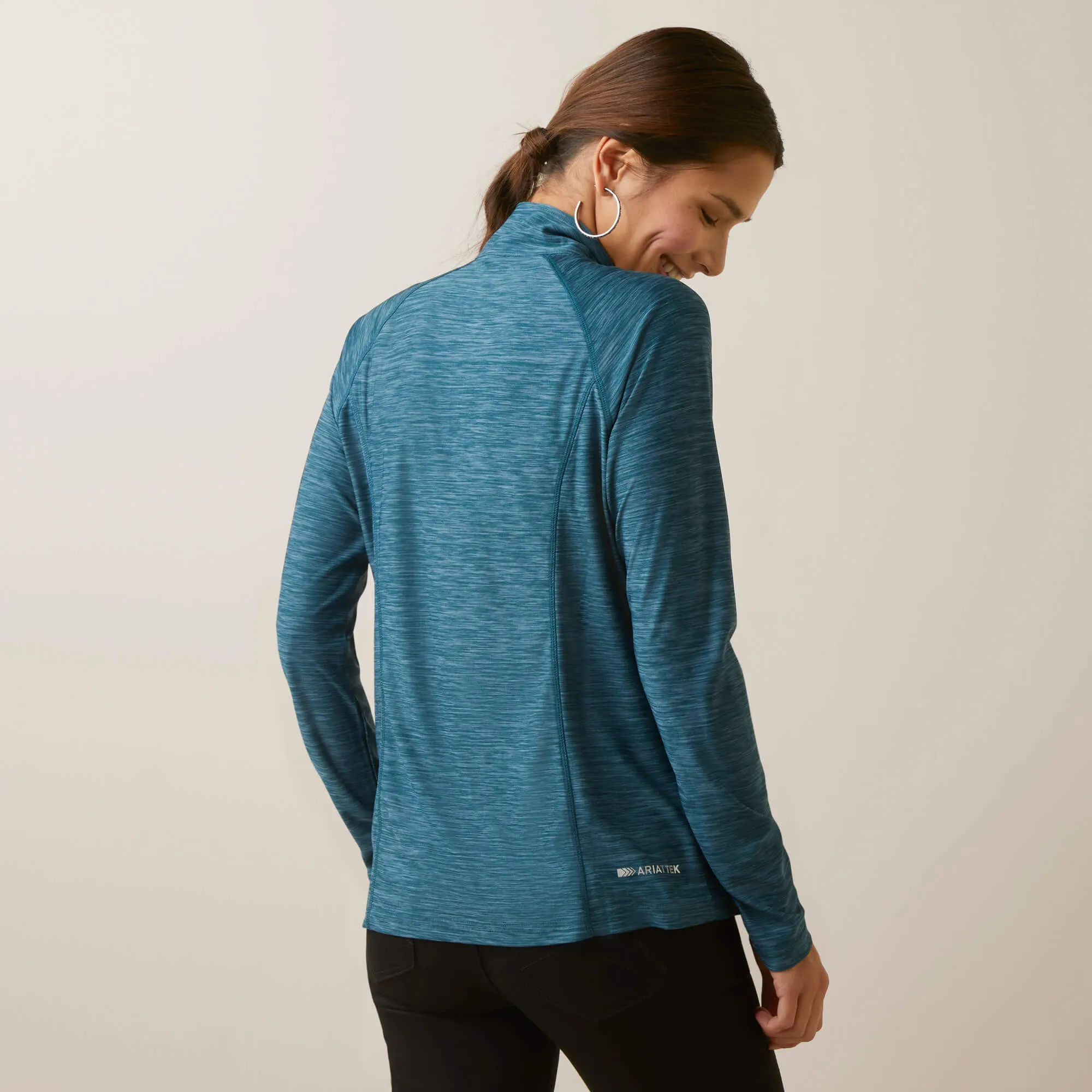 Ariat Women's Reflecting Pond Laguna Quarter Zip Top