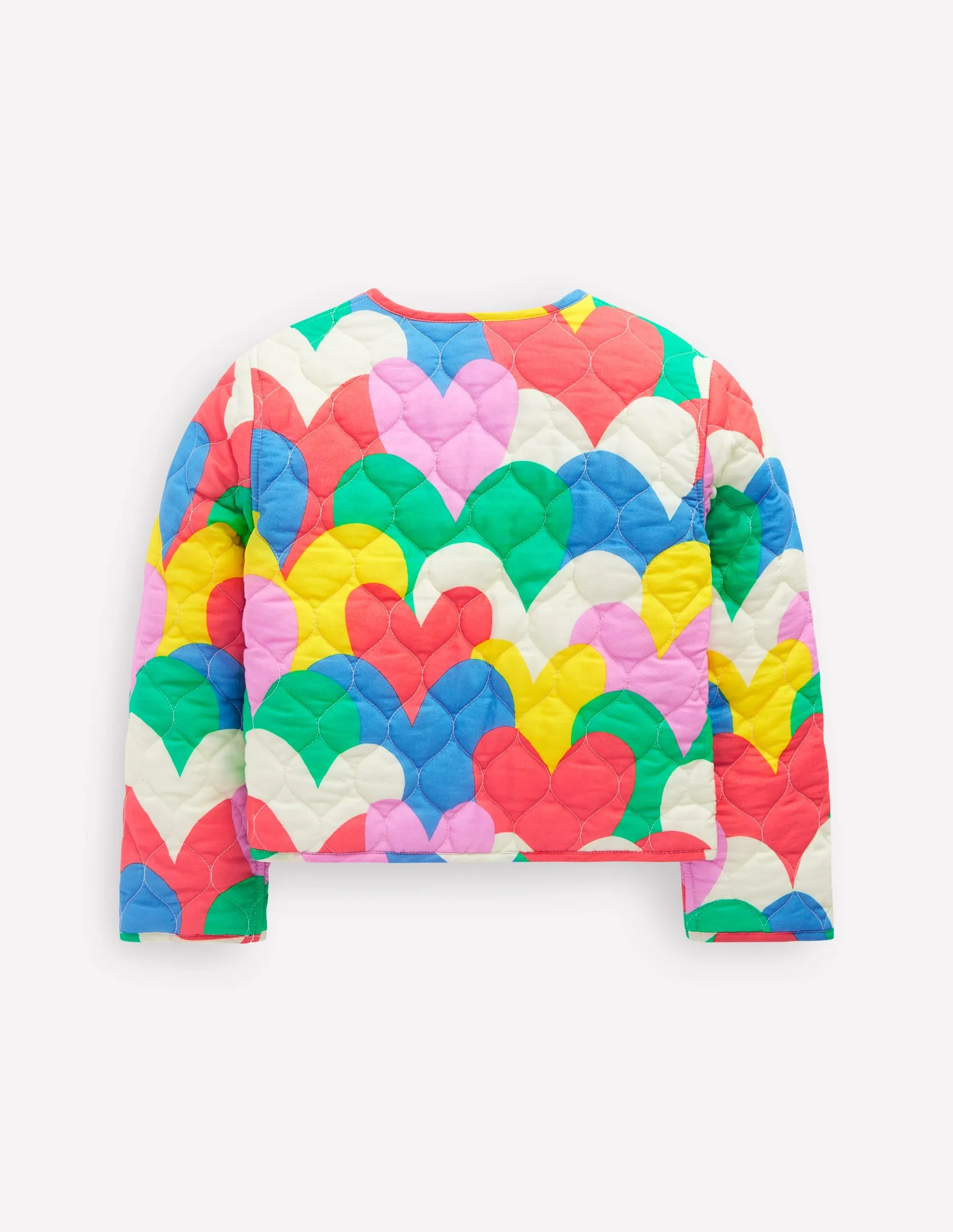 Aurore Reversible Jacket-Multi Hearts Camo