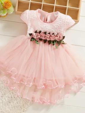 Baby Heavenly Sight Hi-Lo Tulle Dress