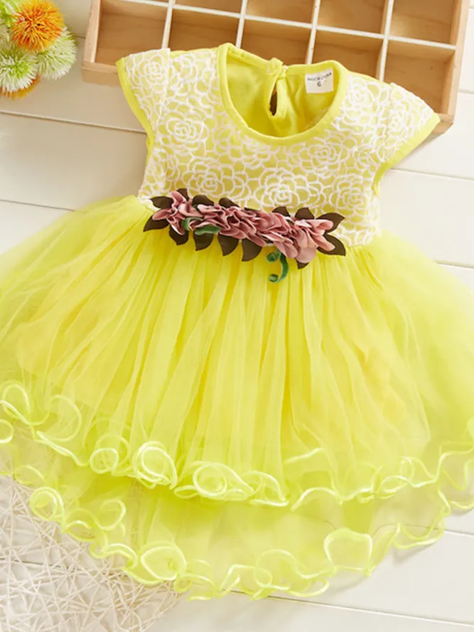 Baby Heavenly Sight Hi-Lo Tulle Dress