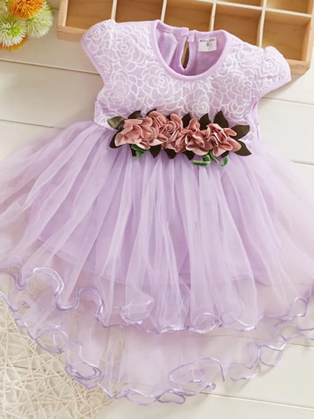 Baby Heavenly Sight Hi-Lo Tulle Dress
