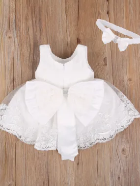 Baby Time After Time Dress with Matching Headband
