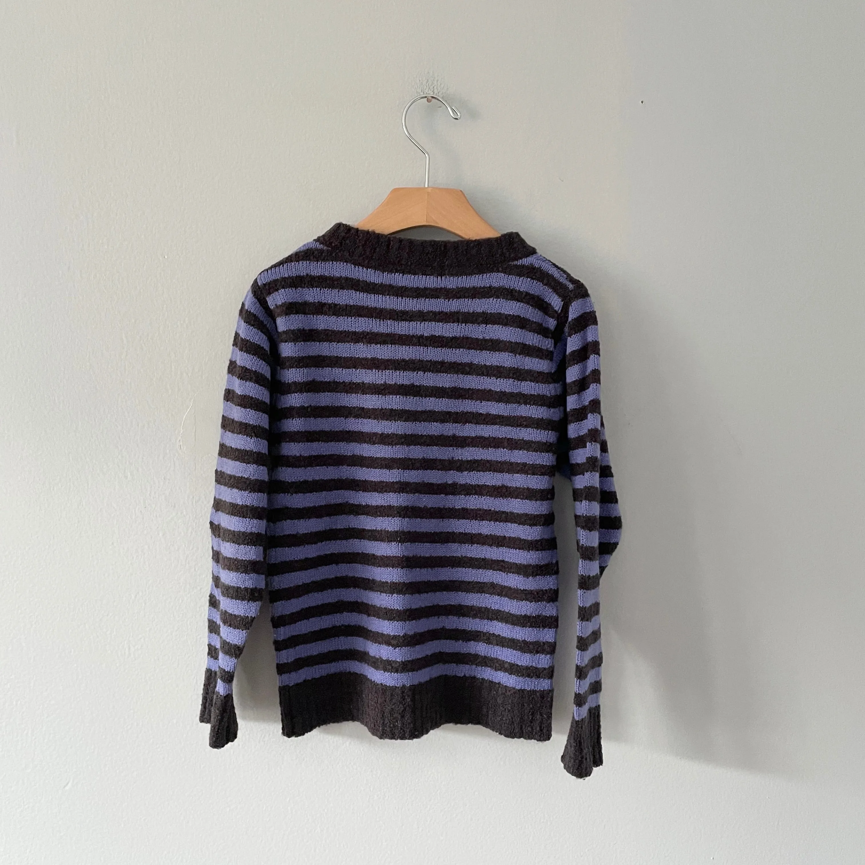 Bebe / Striped knit pullover / 6Y
