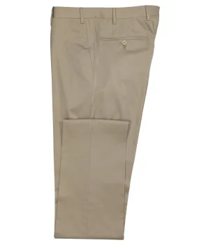 Beige Cotton Pants