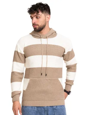 Beige-Design2200 PF-Hoodie Pullover