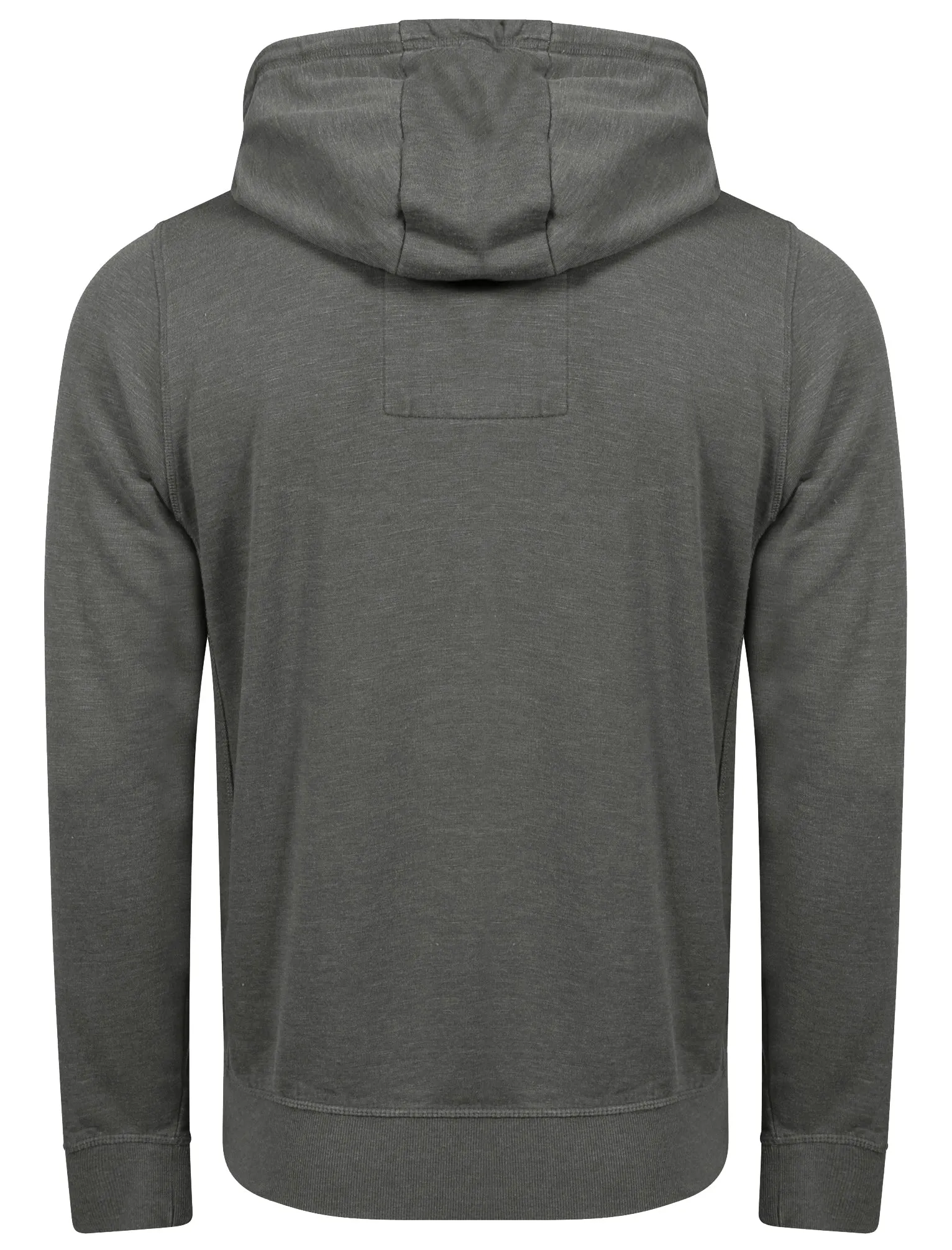 Belvieu Cove Zip Detail Pullover Hoodie in Timberwolf Grey - Tokyo Laundry