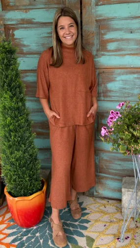 Blair Brushed Rib Pocket Pants