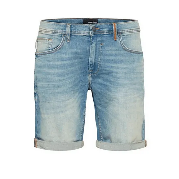 Blend pantaloncino in Jeans da uomo Denim Short 20715422 200292 denim dark blue