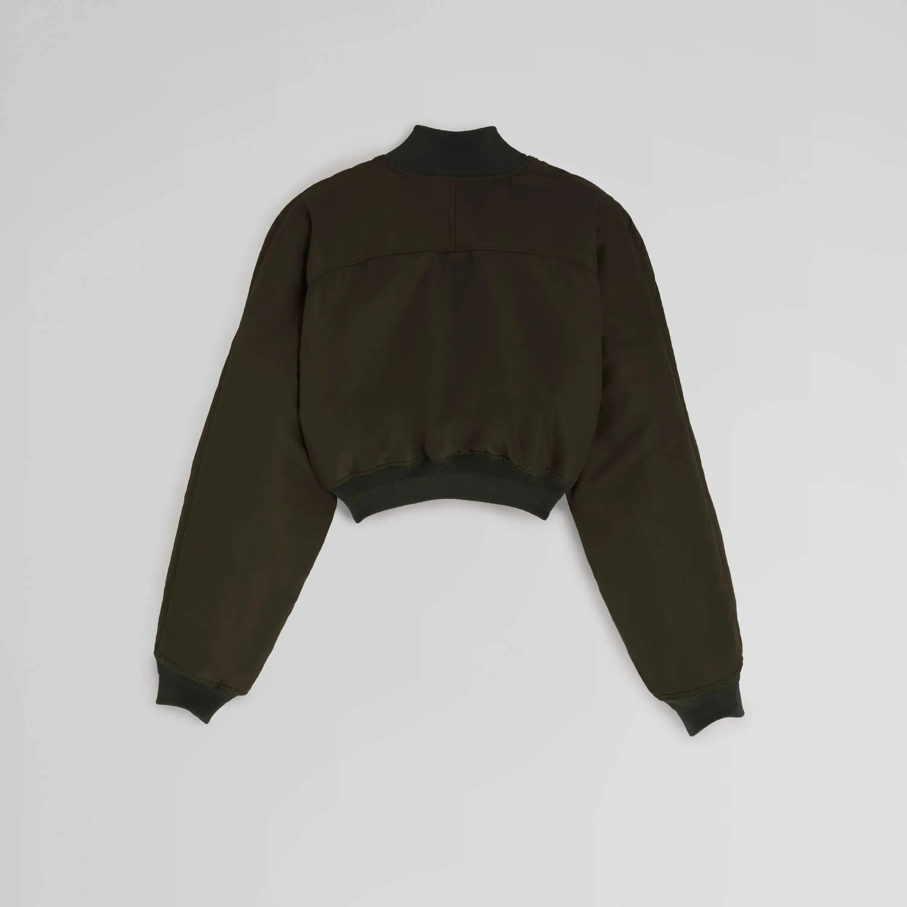 BOMBER JACKET | dark olive nylon