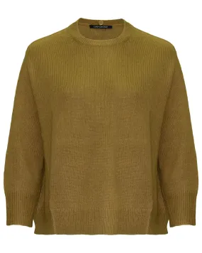 Boxy Pullover Removable Collar
