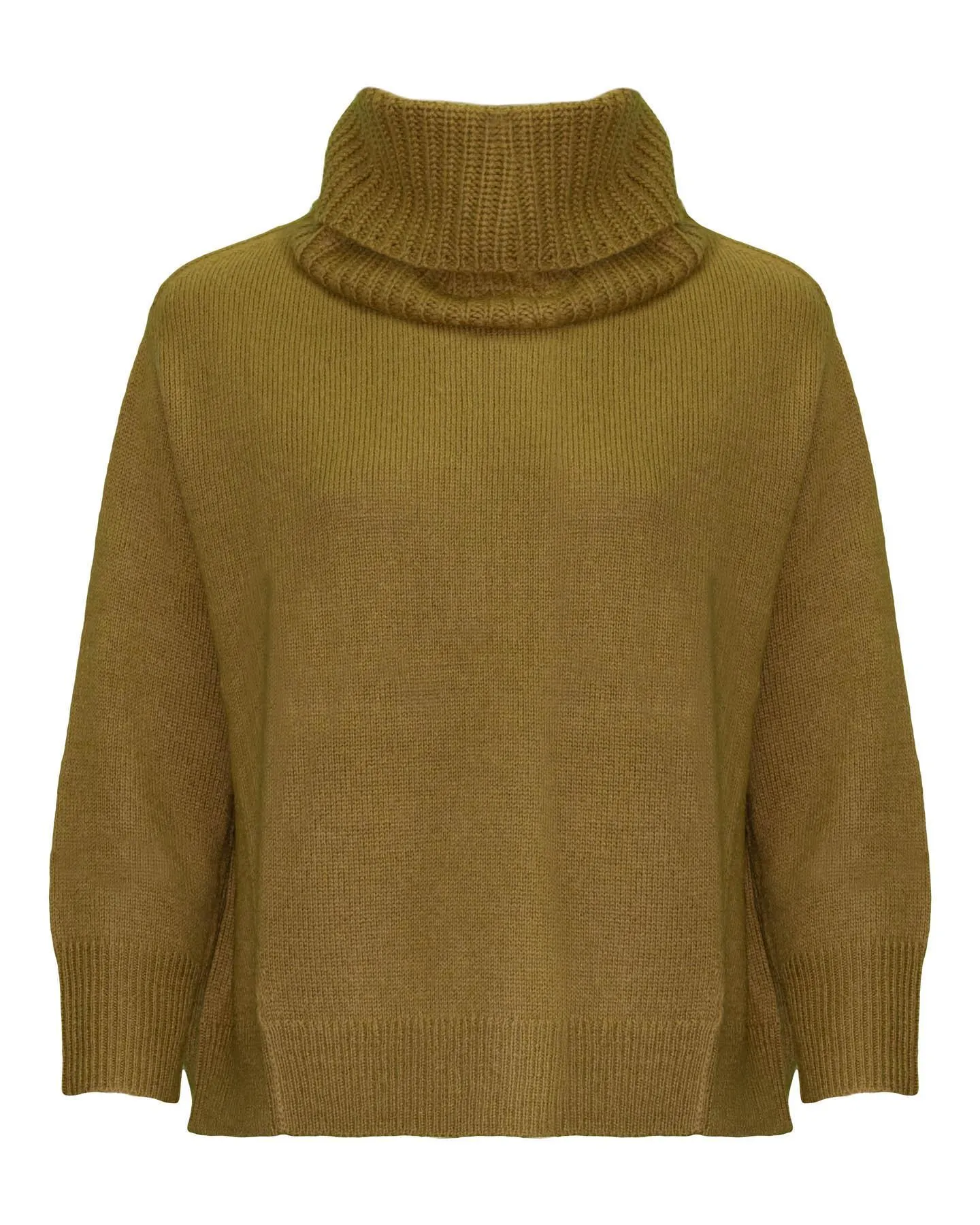 Boxy Pullover Removable Collar