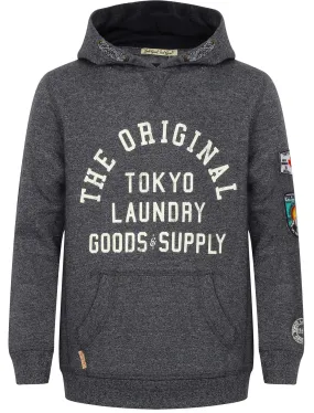 Boys K-Timberfield Pullover Hoodie In Dark Navy - Tokyo Laundry Kids