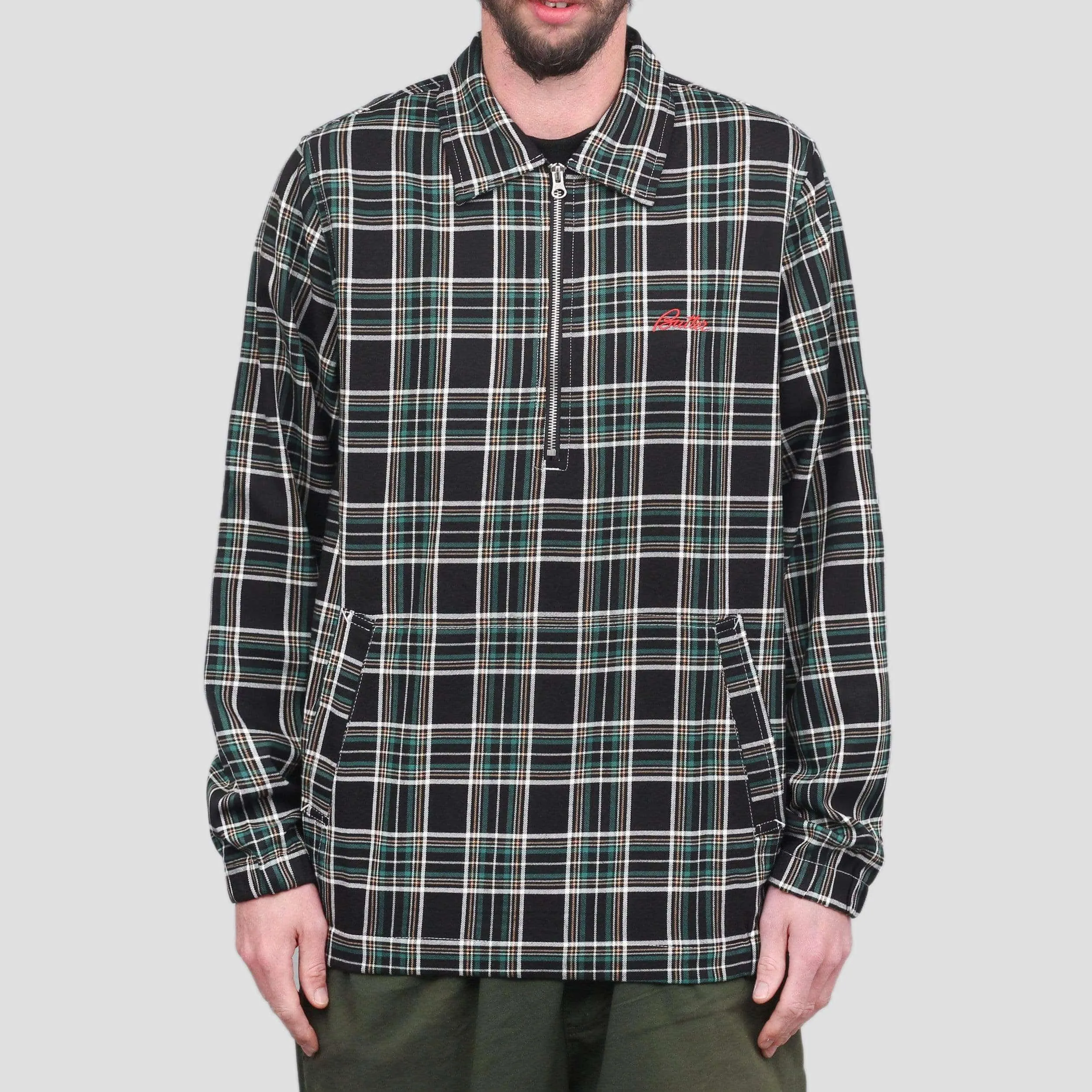 Butter Goods Ranger Plaid Pullover Jacket Multi