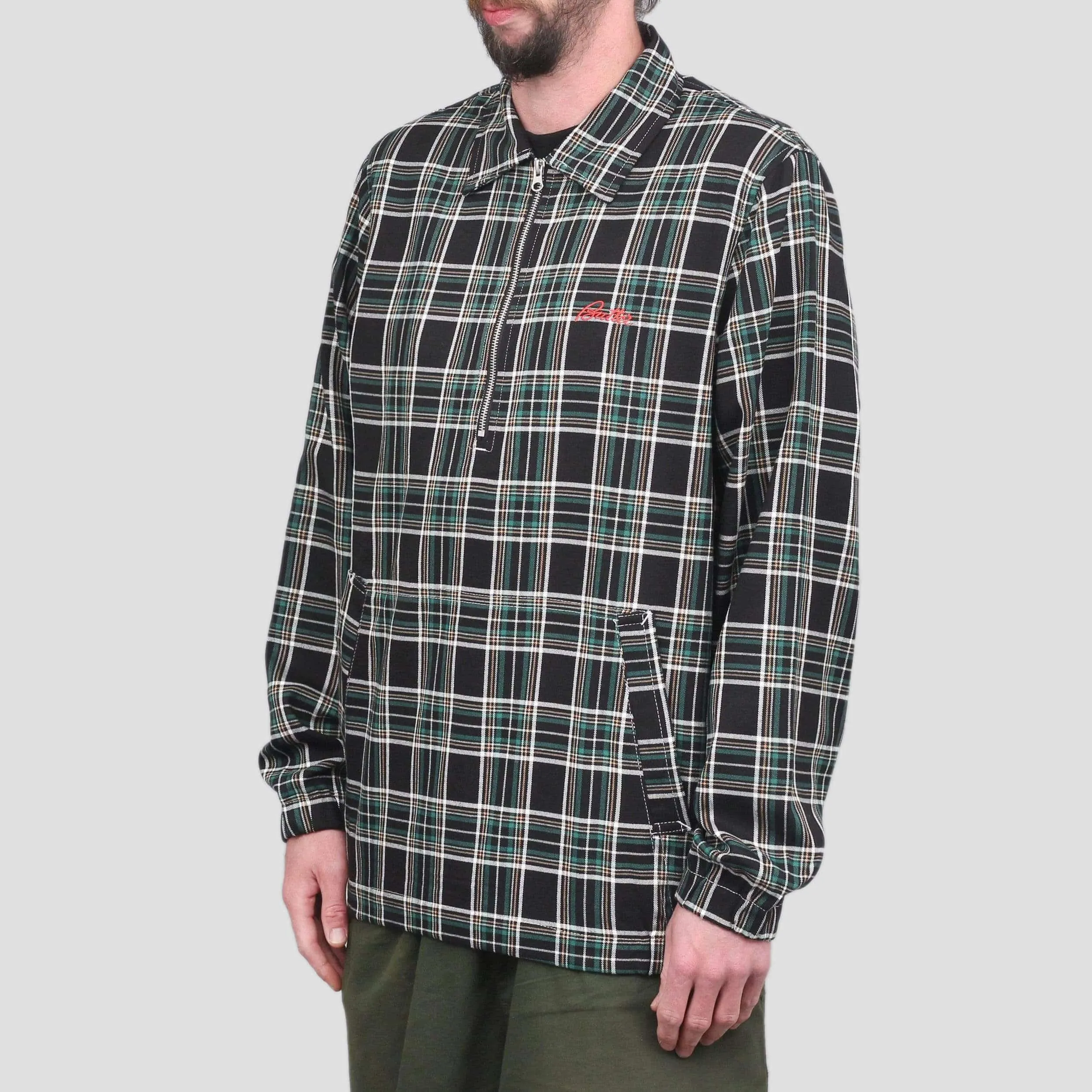 Butter Goods Ranger Plaid Pullover Jacket Multi