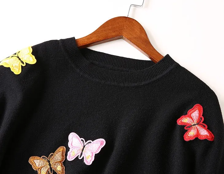Butterfly Oversized Sweater