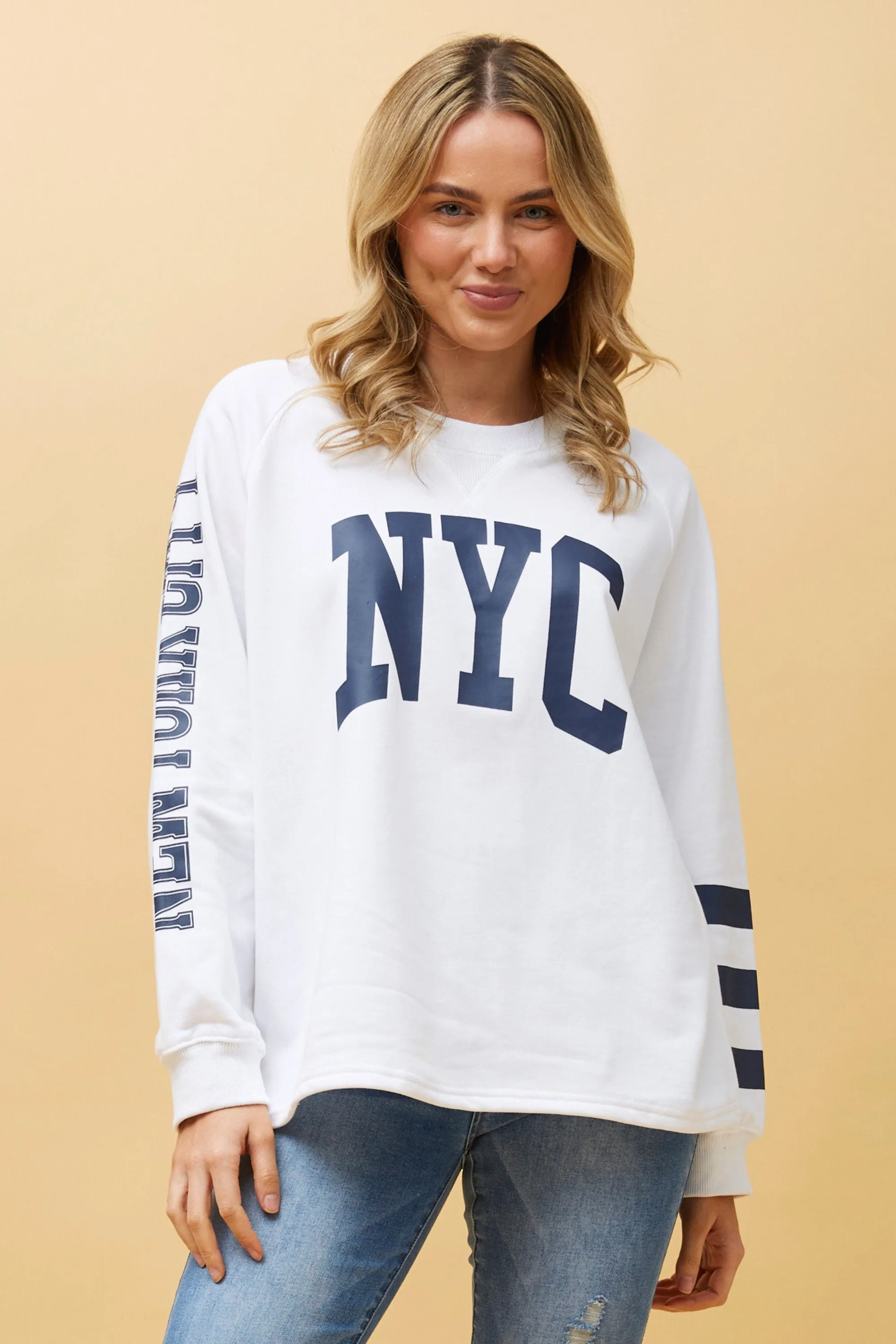 Caroline Morgan NYC Fleecy Jumper