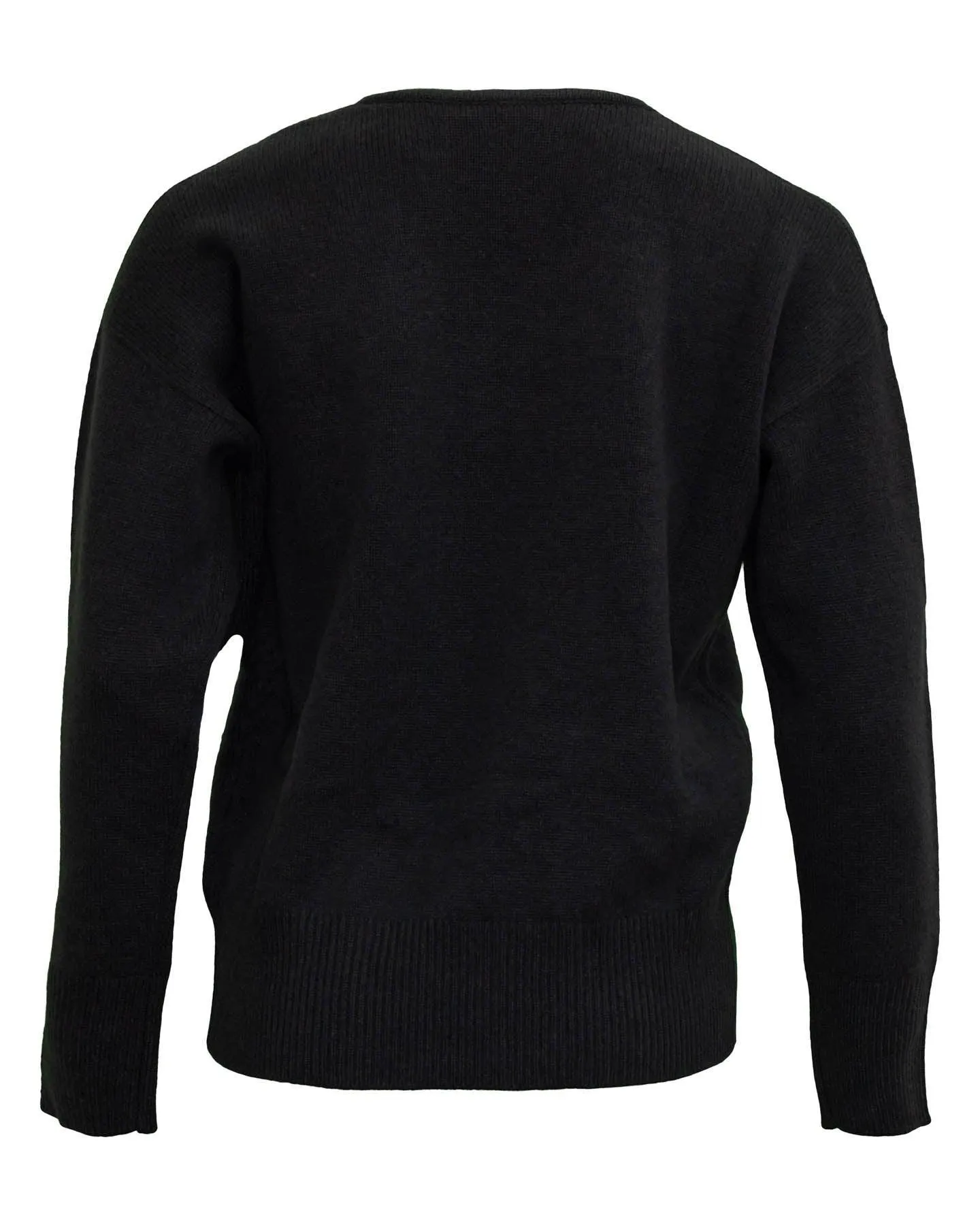 Chain Detail Wool Blend Pullover