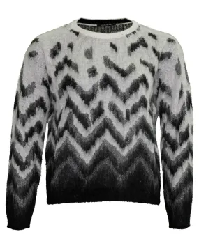 Chevron Print Pullover