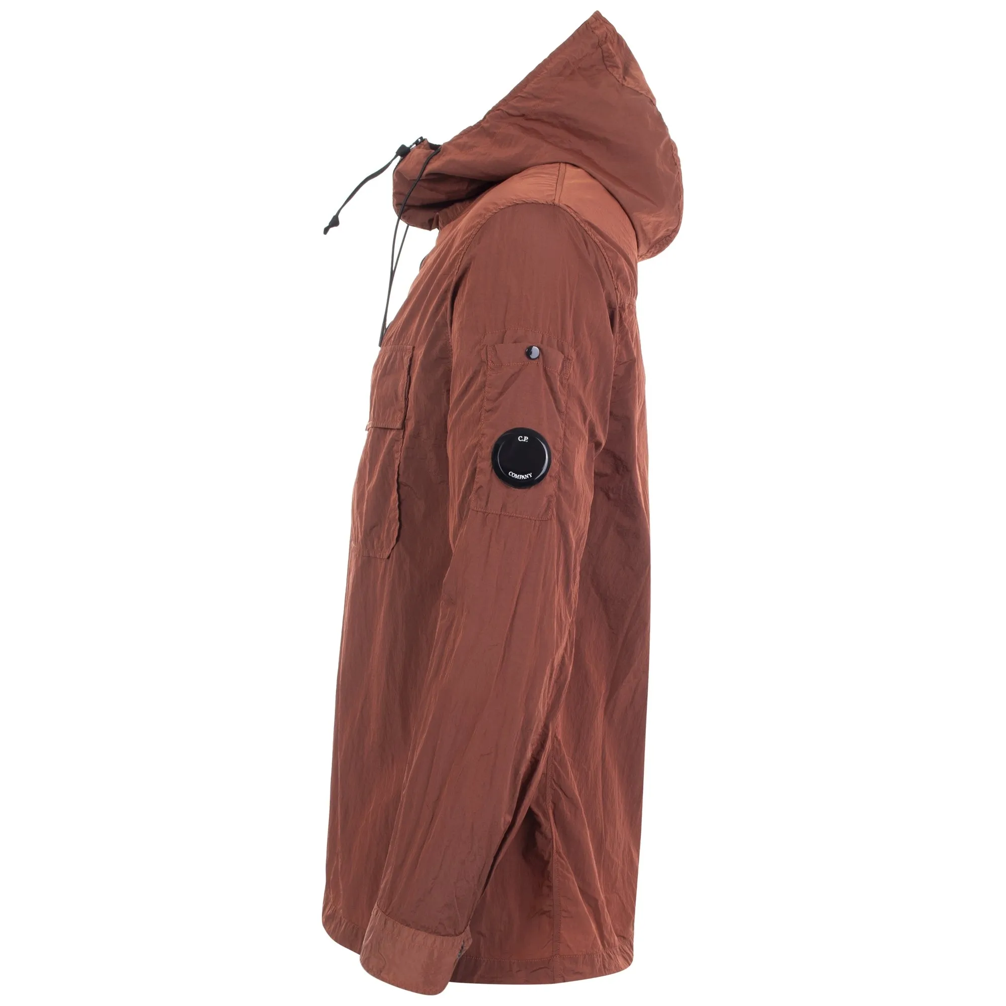 Chrome Hooded Lens Overshirt