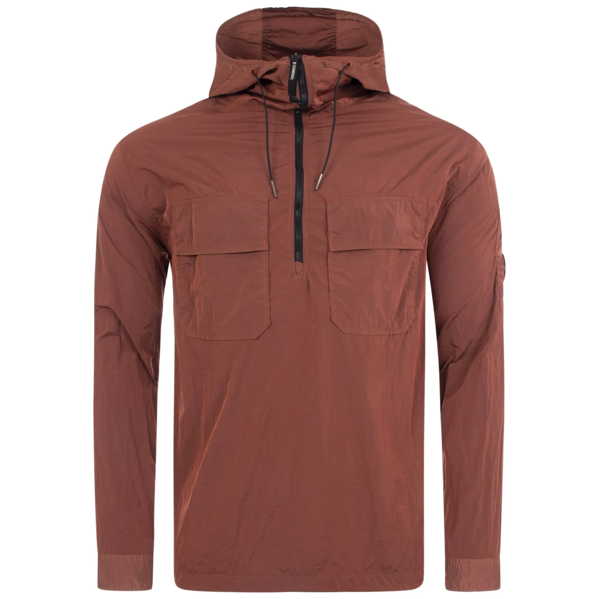 Chrome Hooded Lens Overshirt