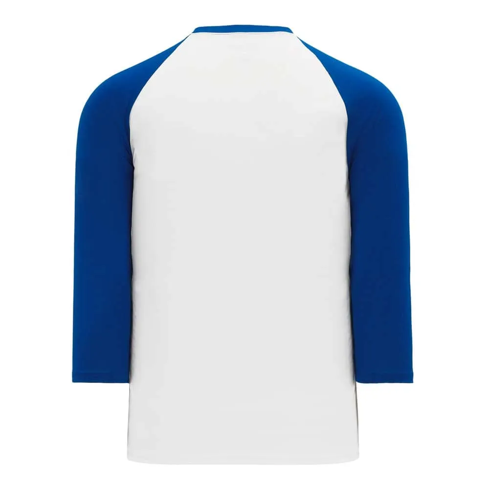 Classic 3-4 Sleeve Baseball White-Royal Shirt