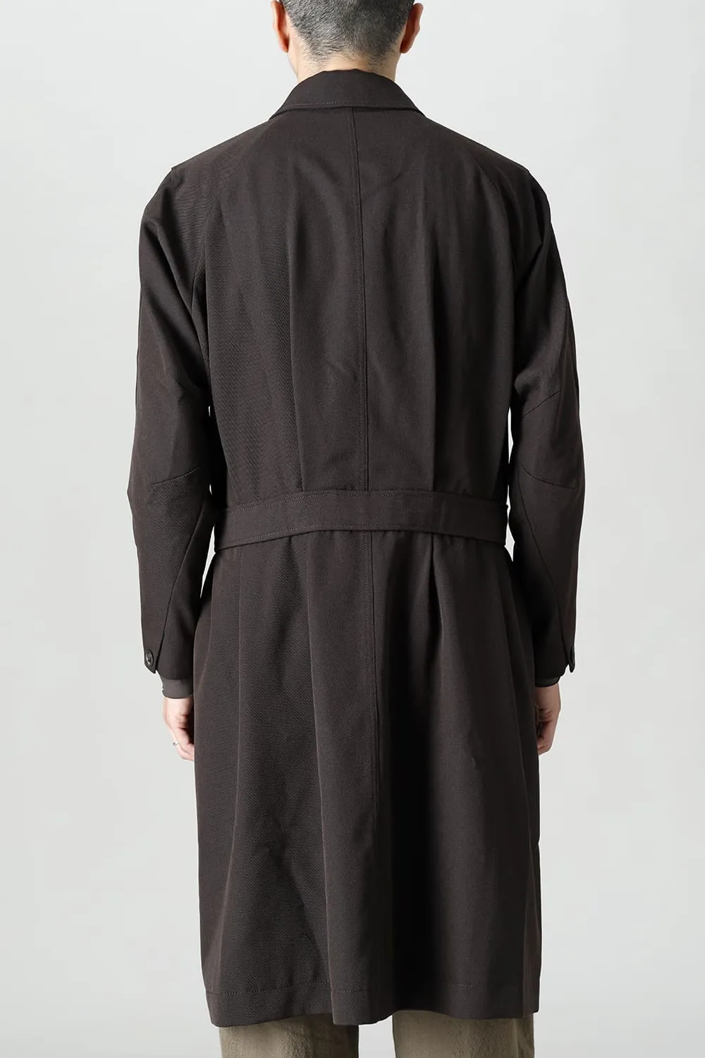 Coat structure Wool gabardine