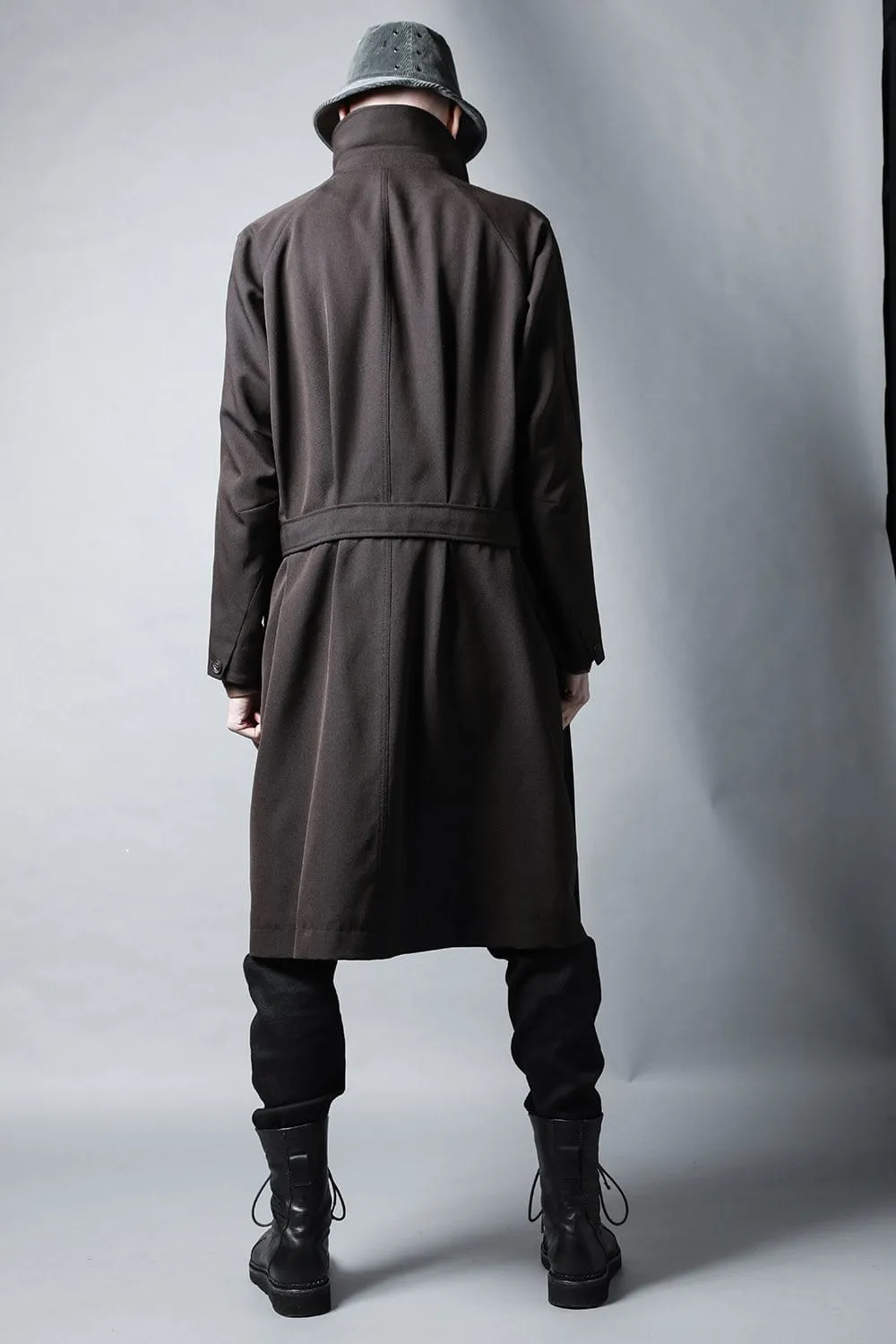 Coat structure Wool gabardine