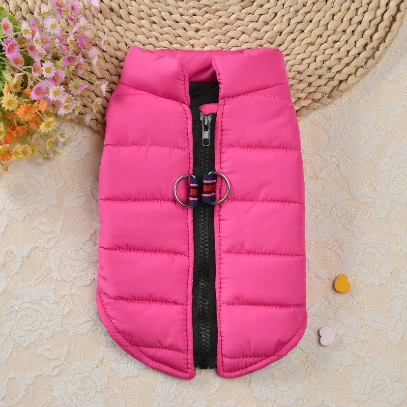 Cozy Seasons Zipper Vest for Pets