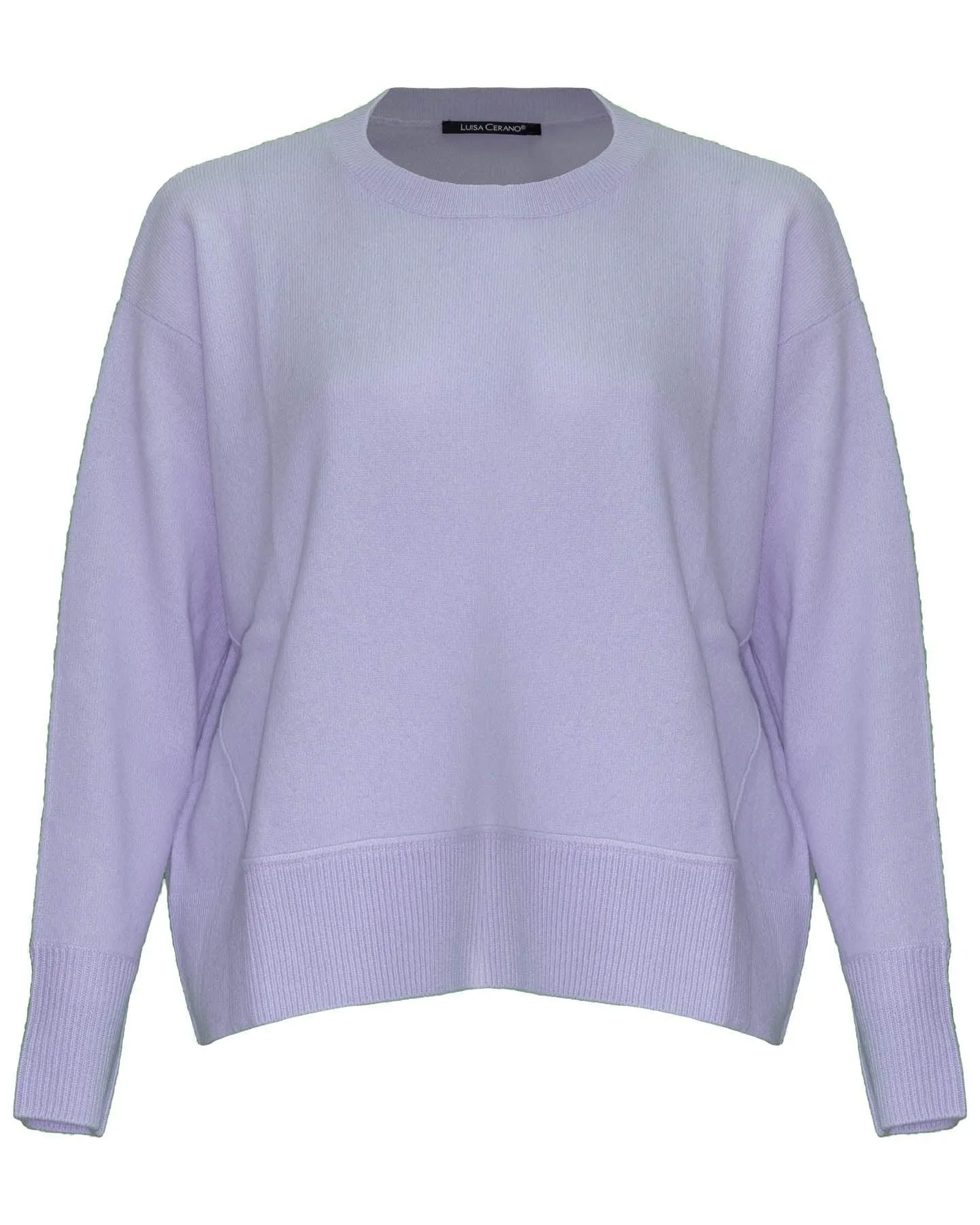 Crew Neck Pullover Lilac