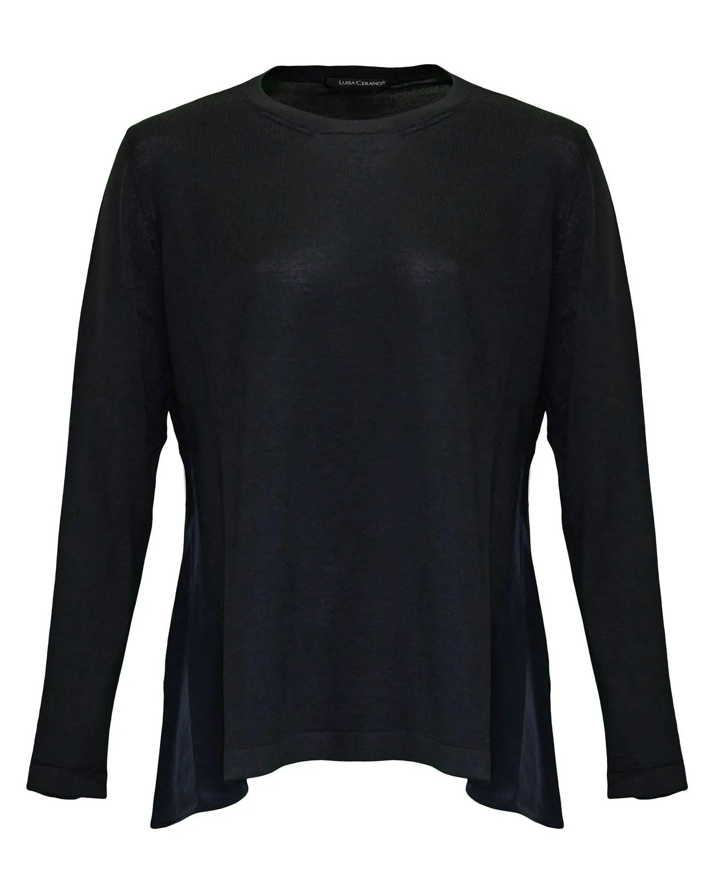 Crew Neck Pullover Side Detail