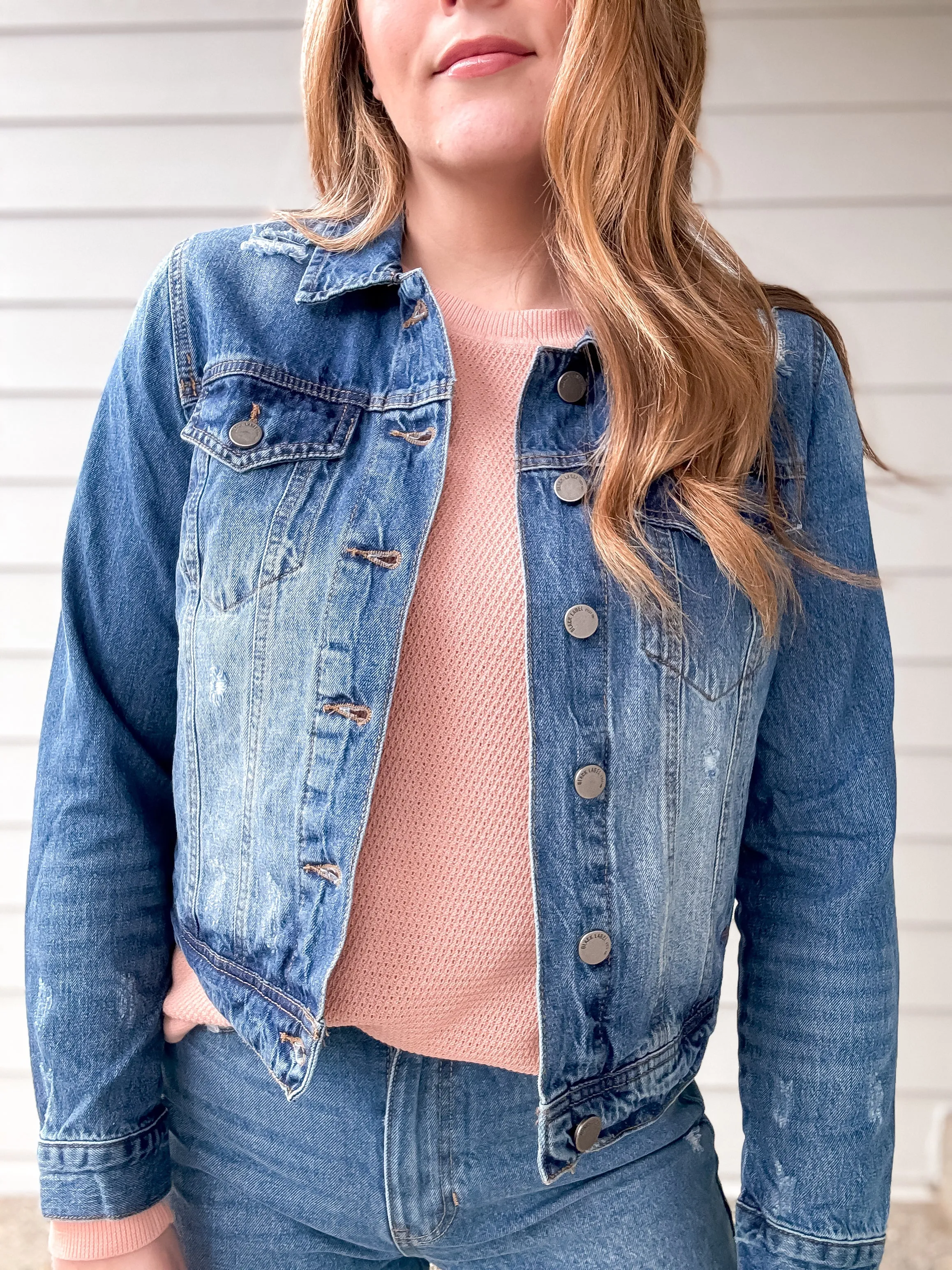 Cropped Denim Jacket