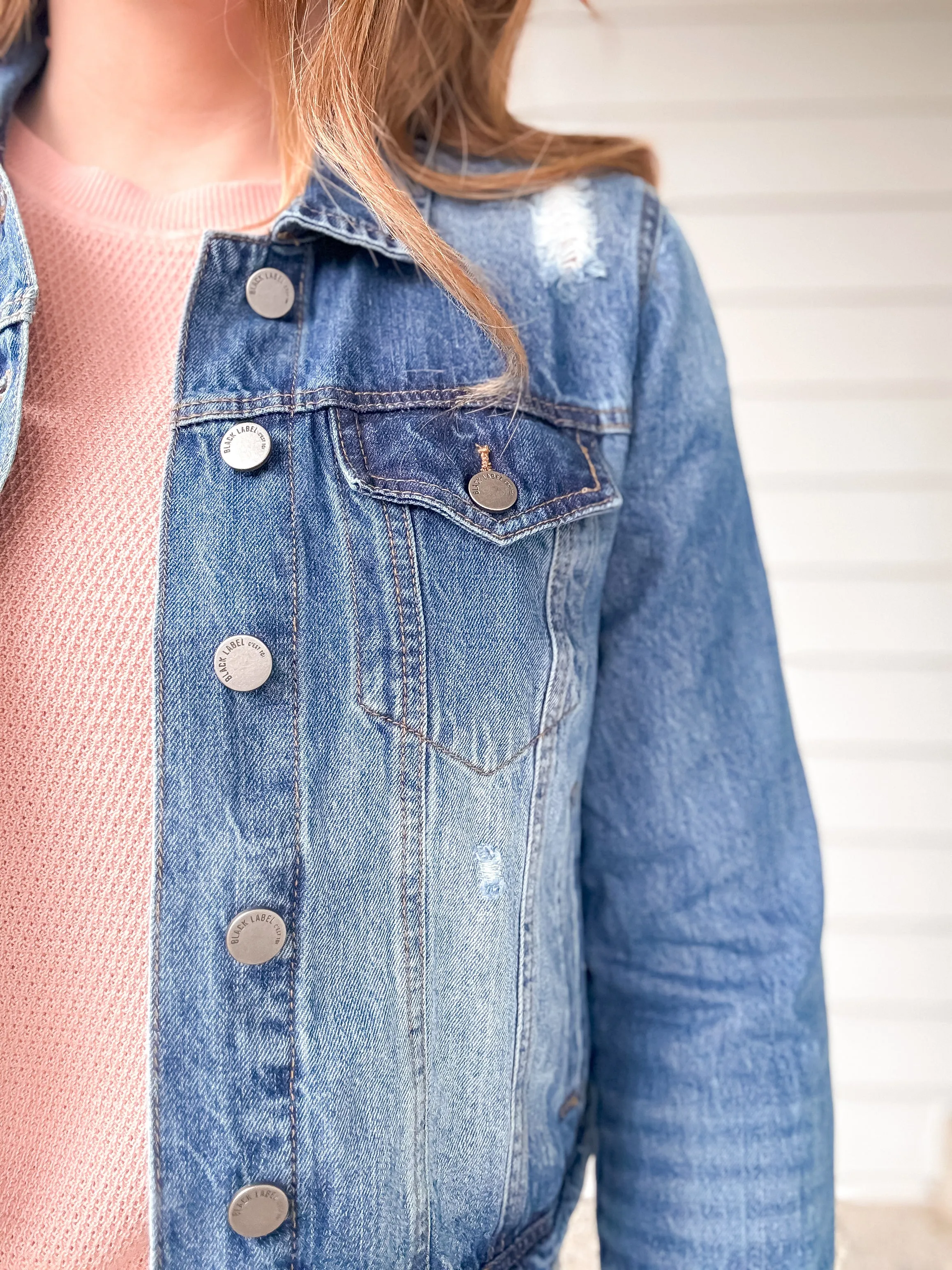 Cropped Denim Jacket