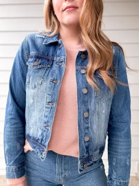 Cropped Denim Jacket