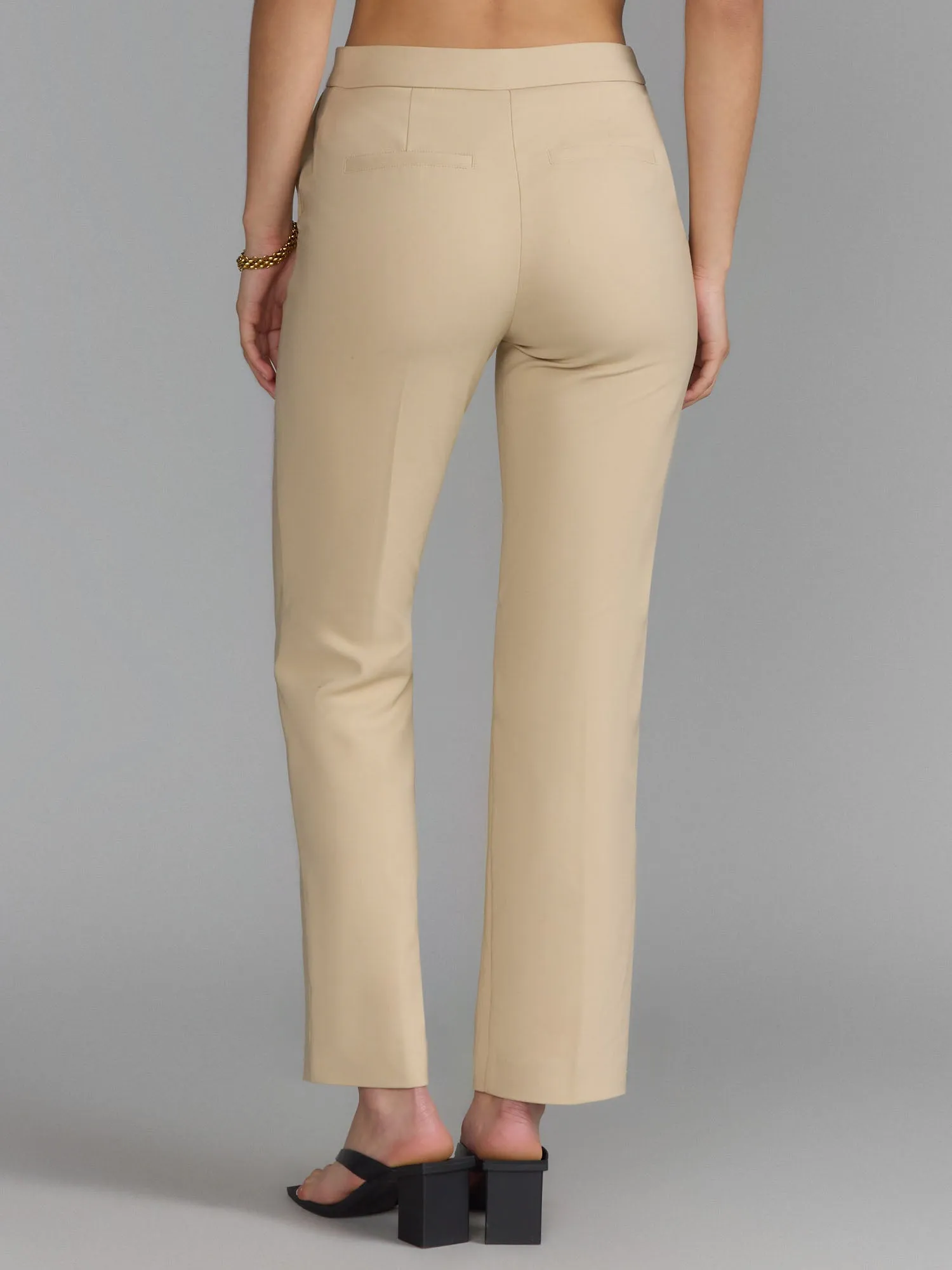 Curvy High Rise Wide Leg Pant