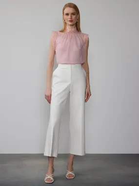 Curvy High Rise Wide Leg Pant