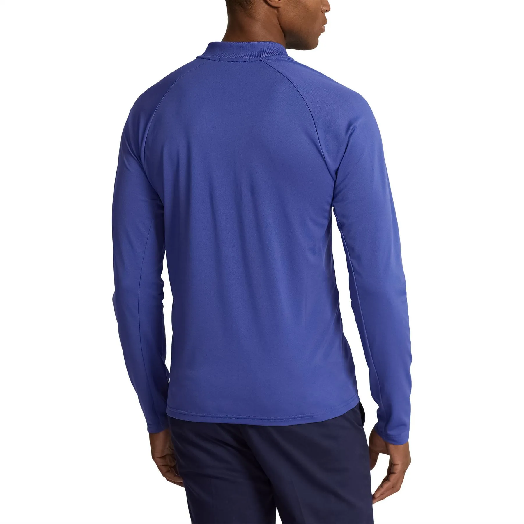 Custom Slim Fit Performance Pullover Royal Navy - SS23
