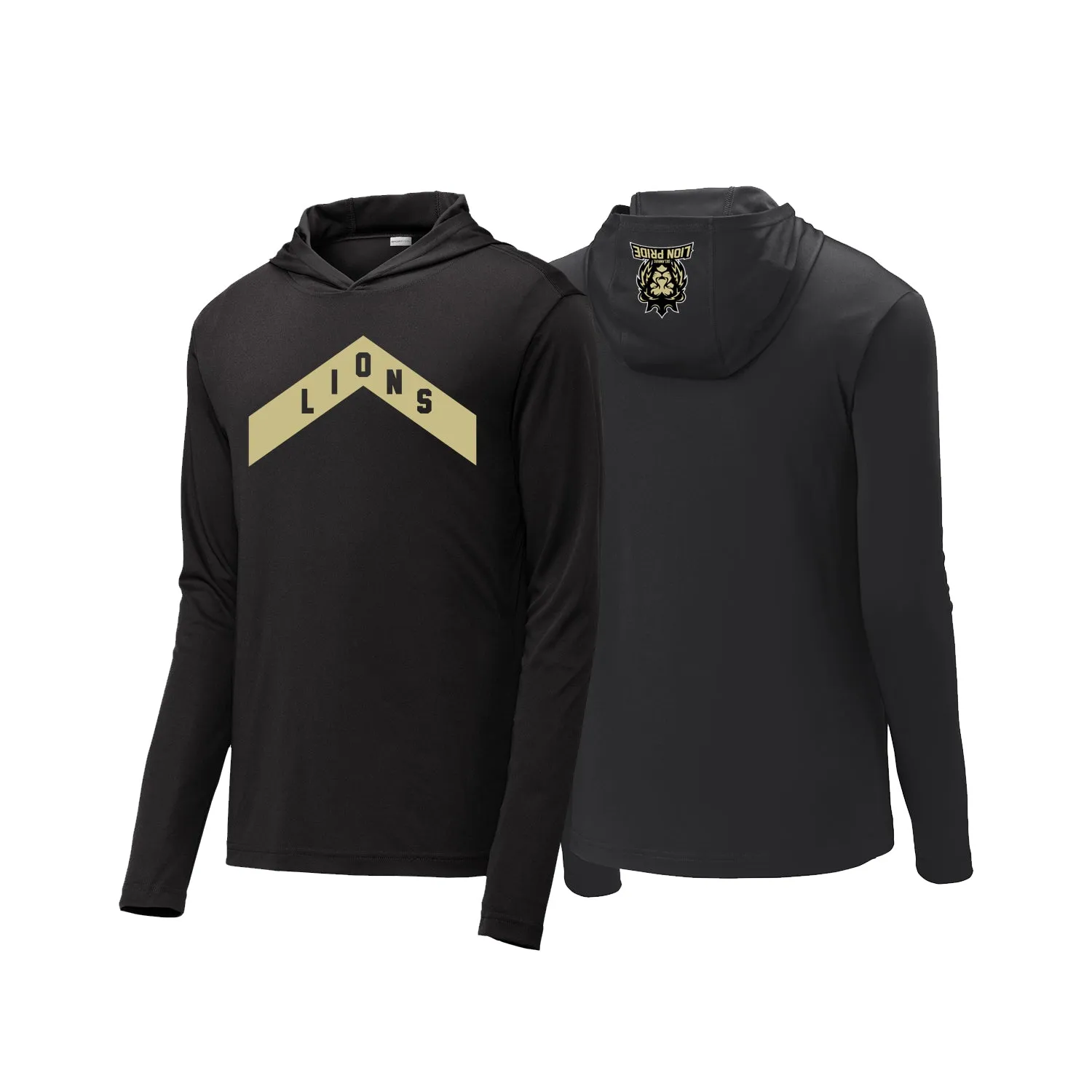 Delaware Lions - Dri Fit Lightweight Hooded Long Sleeve