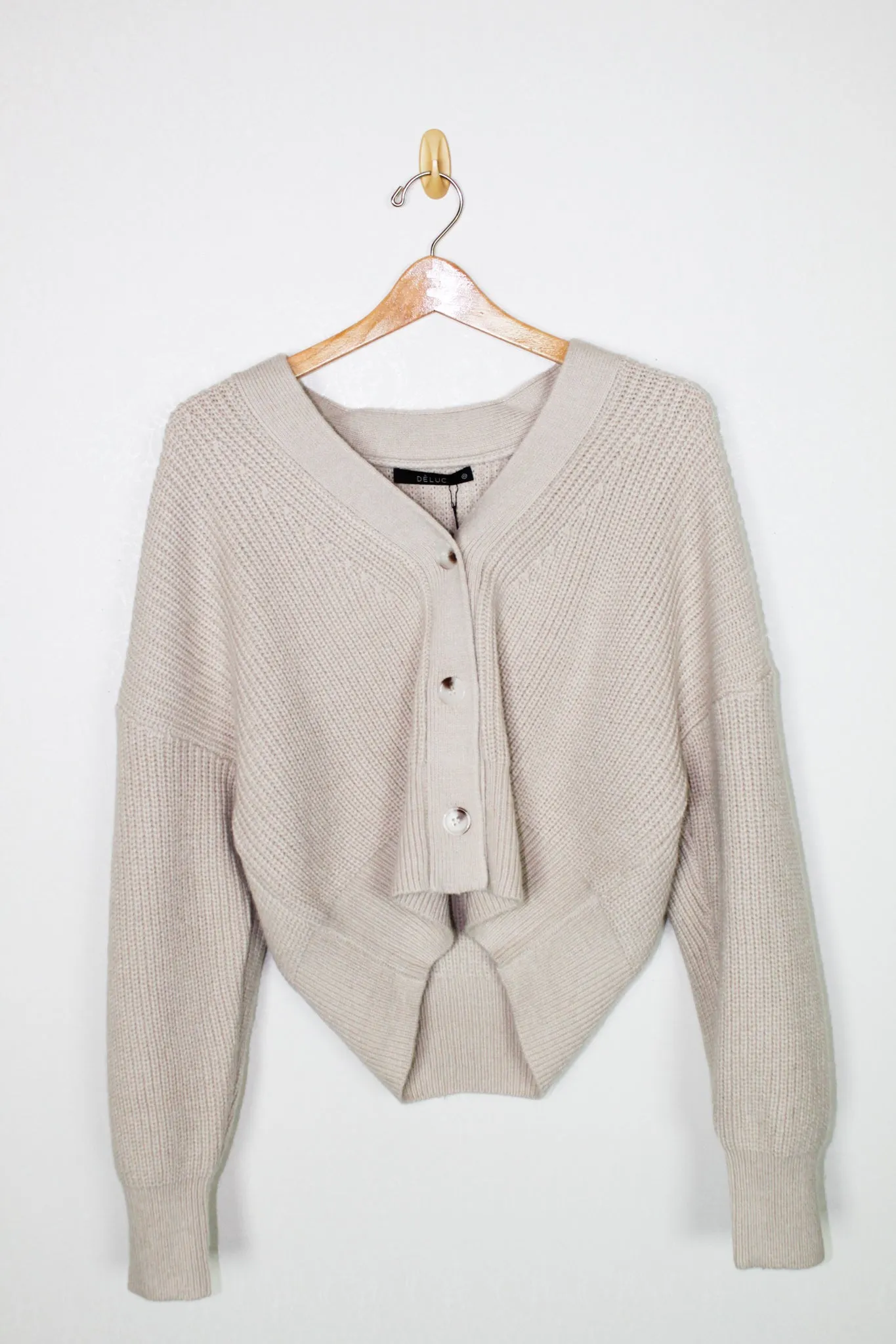 Deluc Sienna Button Down Sweater