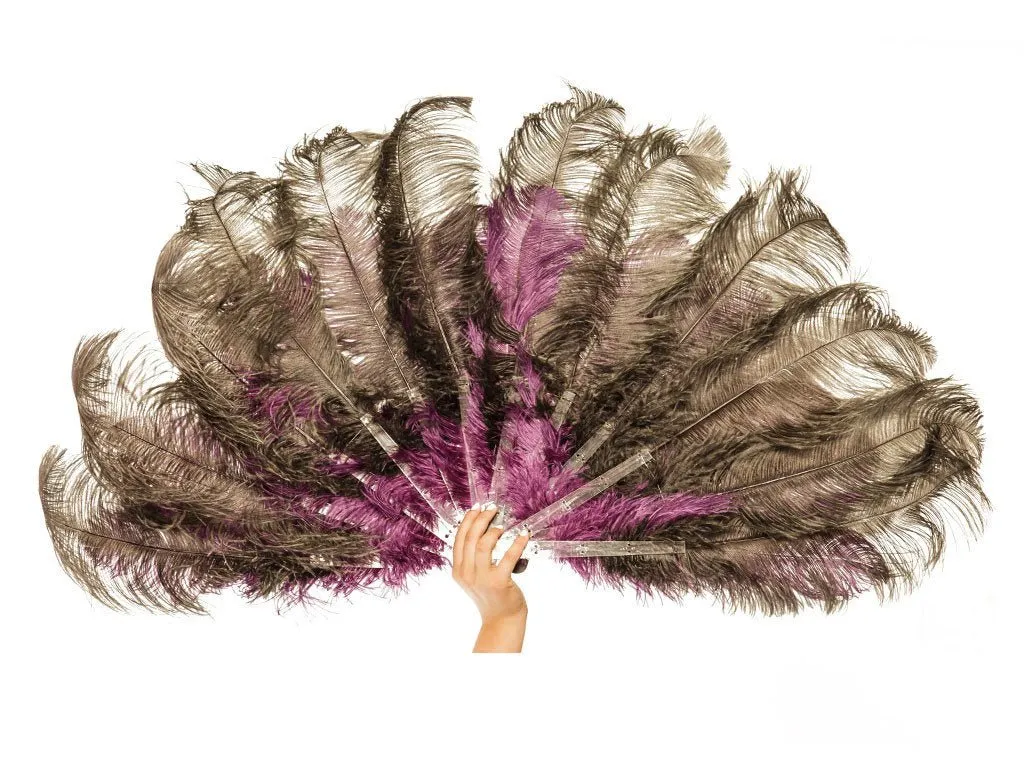 Deluxe Burlesque Fan - Double Layer
