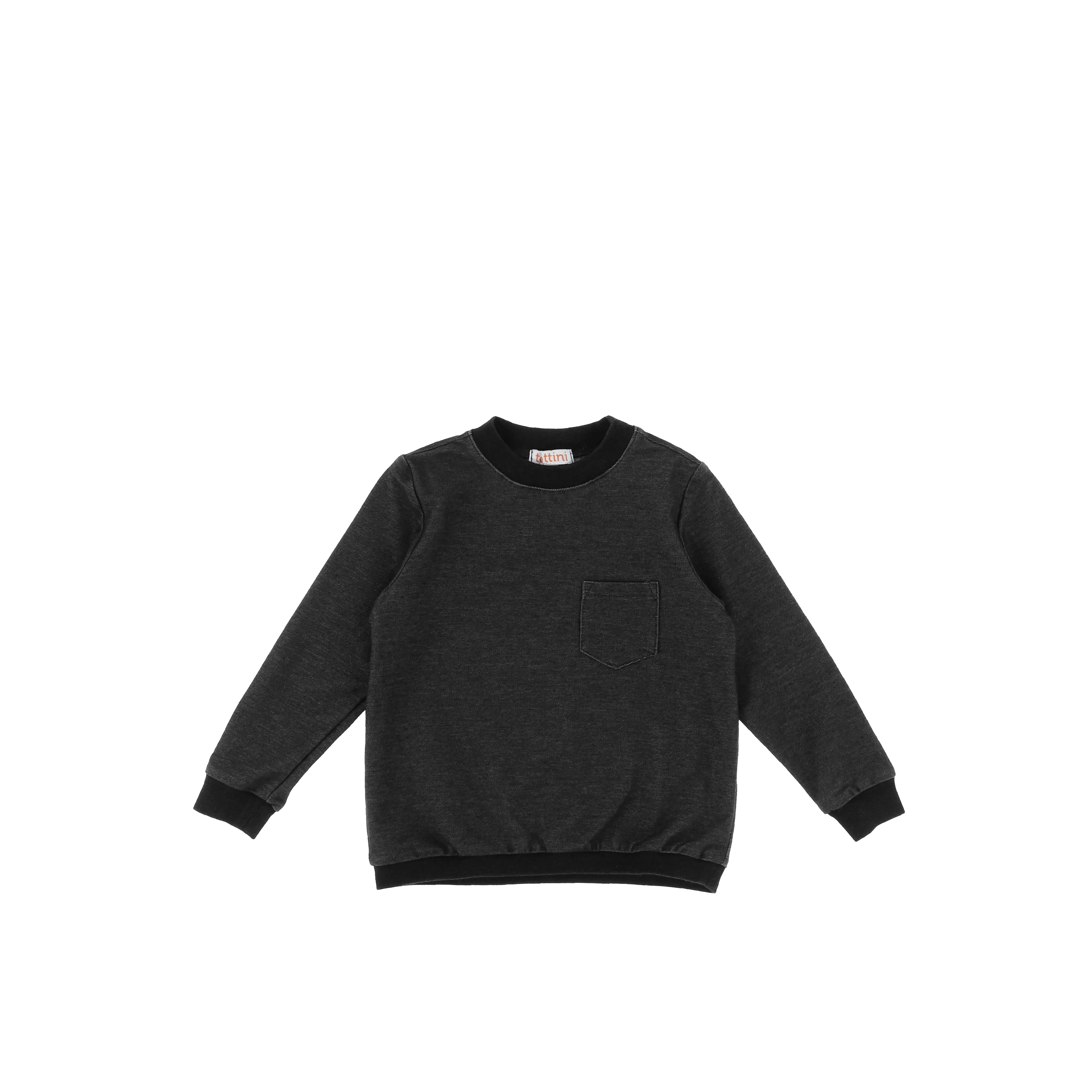 DENIM SWEATSHIRT